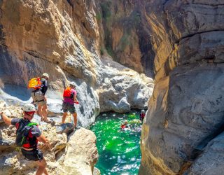 Canyoning in de Snake Canyon