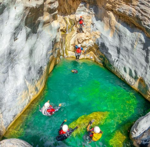 Canyoning in de Snake Canyon