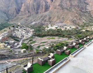 Uitzicht Vanop Terras Verblijf Balad Sayt