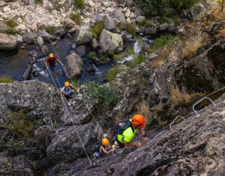 Klimmen op rotsen in Geres
